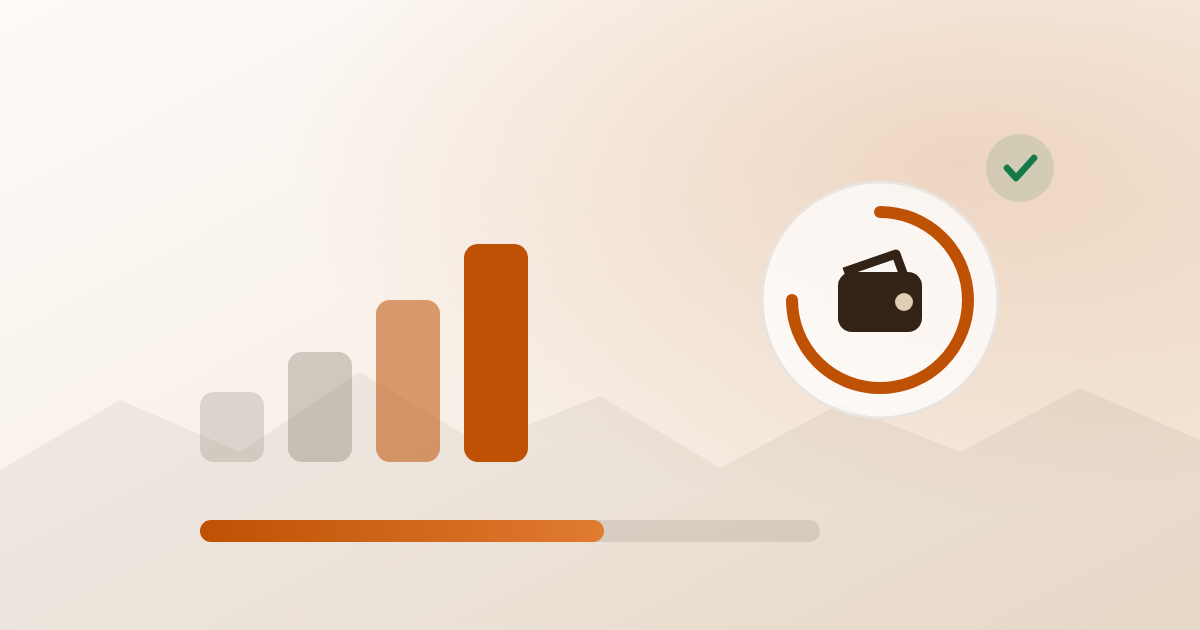 Trips rising towards a target, and a bonus at the end