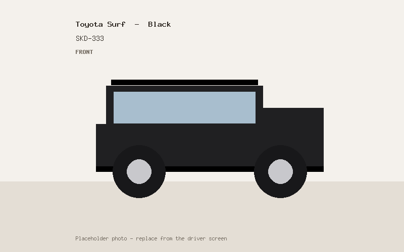 Toyota Surf — Skardu to Gilgit